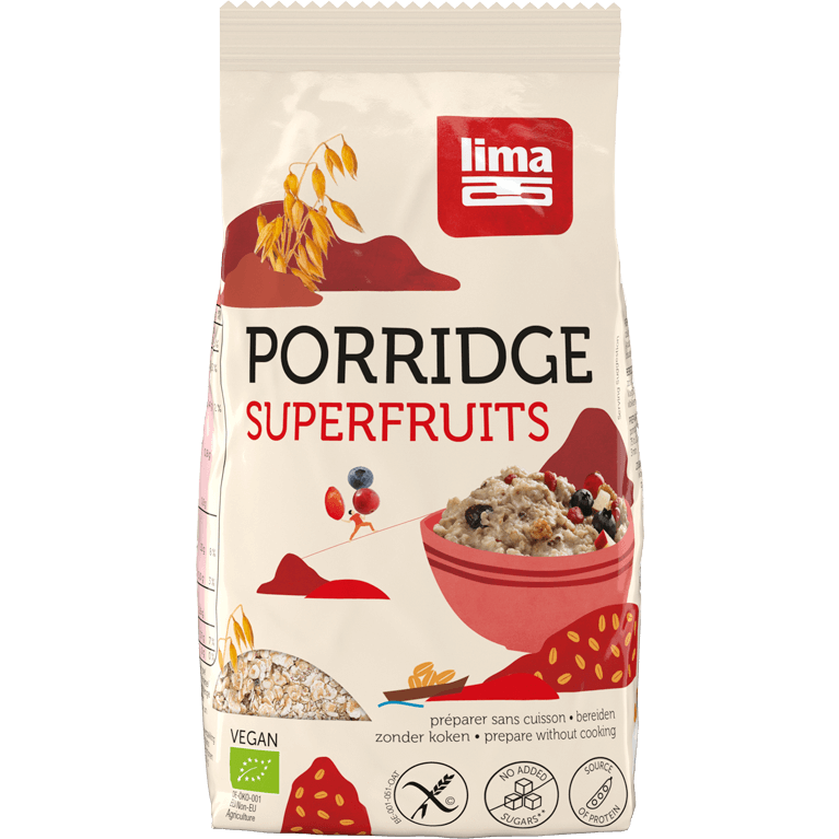 Porridge express superfruits