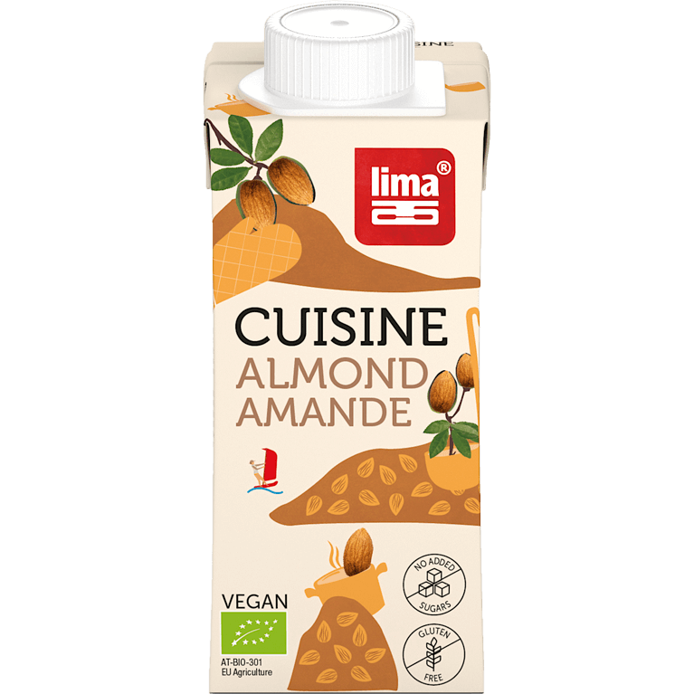 49106 958 Lima Almond Cuisine 200Ml Packshot Frontaal Rgb