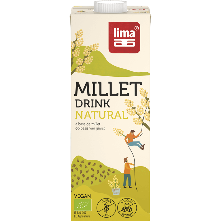 41321 794 Lima Millet Drink 1L Packshot Frontaal Rgb Transp