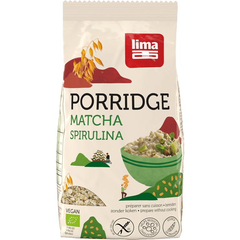 40337 630 Lima Land Porridge Matcha 350G Packshot Rgb Transp